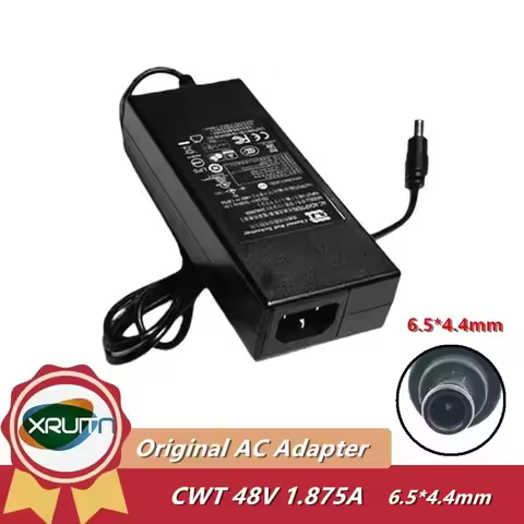 Original CWT 2AAL090R 48V 1.875A 90W AC DC Adapter Charger For DAHUA POE Network Hard Disk Video Rec