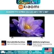 Xiaomi TV S Pro Mini LED 65" | 75" | 85" Android Smart TV 4K UHD HDMI 2.1 144Hz 120Hz MEMC Dolby Atm