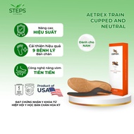 Aetrex Train Cupped/Neutral L800 men's sports shoe insoles and office shoes reduce foot pain for med