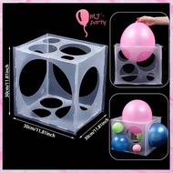 11Holes 2-10Inch Balloon Sizer Box Collapsible Balloons Measurement Tool For Balloon Decorations,Bal