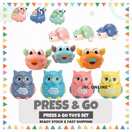 Kereta Mainan Baby Toys Press & Go Car Toys For Kids Toodler Toys For Baby Mainan Bayi Baby Play Bab
