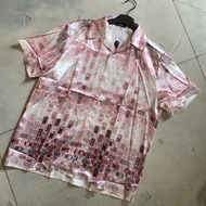 Amiri Short Sleeve Shirt Fullprint Pink