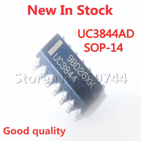 5PCS/LOT UC3844ADTR UC3844AD SOP-14 UC3844D UC3844 SMD switch controller chip IC NEW In Stock