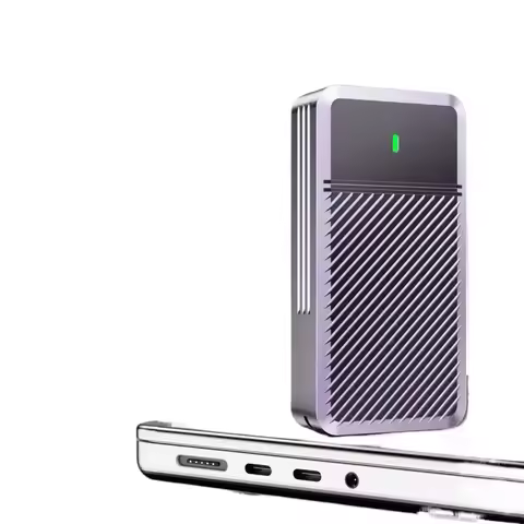 Thunderbolt 5 hard disk box m2 Thunderbolt 4USB solid state NVMe mobile box jhl9480 external MAC