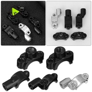 QIUJU Motorcycle Bracket Clamp 4 Wheeler 2x 22mm 7/8" For Motorbike Handlebar