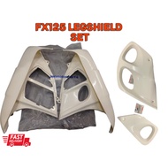 FX125 LEGSHIELD SET COMBINE ORIGINAL AND LOCAL HLD #KEPOK PUTIH#
