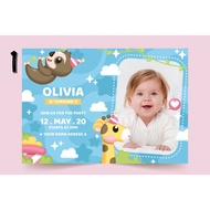 Custom Made Birthday E-Card (Series 1)