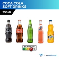 Soft Drinks 250ml x 1 Bottle (Glass Bottles) - Coca-Cola / Sprite / Fanta