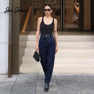 Aaa Jeans - Indigo High Waist Mom Jeans