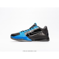 100%Authentic Nike Zoom Kobe 5 Blue black Sports Basketball Shoes for Men