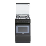ELBA ITALY 50 CM black cooking freestanding gas range oven