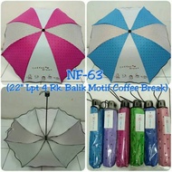 3-FOLD POLKADOT UMBRELLA NF 63/ 3-FOLD POLKADOT UMBRELLA