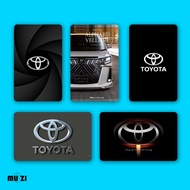 Toyota TnG Card STICKER NFC STICKER Waterproof Thick Hard Material Toyota Touch n Go Card STICKER Toyota TnG 贴纸