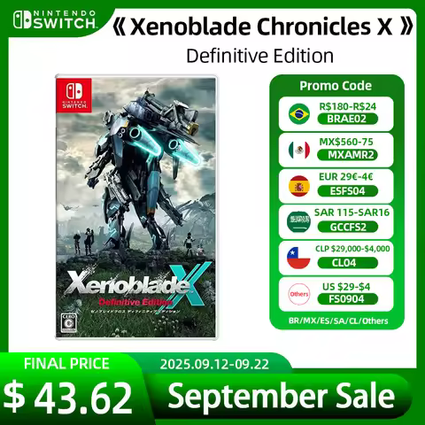 Xenoblade Chronicles X Definitive Edition Nintendo Switch Game Deals Physical for Nintendo Switch OL