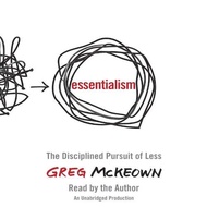 (Audible and ebooks in CD’s) Essentialism