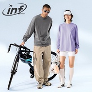 COOLMAX เสื้อยืดแขนยาวชุดที่แห้งเร็วน้ำหนักเบาฐานการหายใจ25ฤดูใบไม้ร่วงสินค้าใหม่