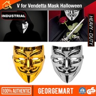 Hacker Vendetta Fawkes Mask Mask New Halloween Party Prom Props Plastic Full Face Mask