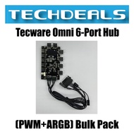 Tecware Omni 6-Port Hub (PWM+ARGB) Bulk Pack