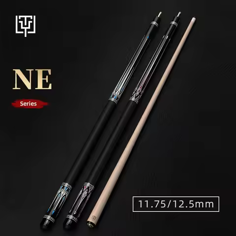 TY Brand NE Series Billiard Pool Cue Stick Quality Maple Shaft 12.5/11.75mm Tip Optional Unilock Joi