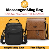7Star Beg Kulit Lelaki Messenger Bag Sling Bag Shoulder Bag Authentic Sling Bag Beg Lelaki Murah Beg