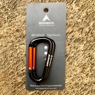GANTUNGAN EIGER 1989 6MM D CARABINER KEYCHAIN 2 PCS