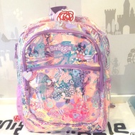 Smiggle Backpack Shimmy in Lilac Transparent