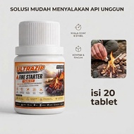 FIRE STARTER ULTRAZIP (20 tablet) - INSTANT FIRE STARTER TABLET - FIRE STARTER TABLET - OUTDOOR CAMP
