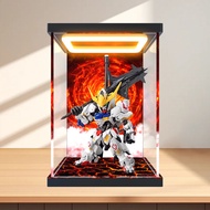 [Transparent Display Box] Suitable for MGSD Gundam Gundam Gundam Barbatos Model Toy HD Anti-dust Cov
