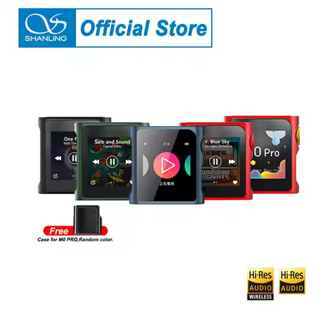 SHANLING M0 Pro Hi-Res Audio HIFI Bluetooth Portable Music MP3 Player DAP USB DAC Dual ES9219C LDAC