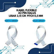 FLEXIBLE CABLE 42 PIN FINE PIN 0.5MM WIDTH 2.15CM LENGTH 5CM TO 30CM ONE WAY AND TWO DIRECTION