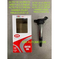APM IGNITION COIL PLUG COIL ALTIS 1.6 1.8 ZRE172 / ZGE20 / ZWA 1.8 / ZVW30 1.8 ZSU60 2.0 90919-02258