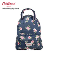 Cath Kidston Backpack w/Hanging Loop Dusk Floral Spaced  Navy กระเป๋า กระเป๋าสะพาย กระเป๋าสะพายหลัง กระเป๋าเป้ กระเป๋าแคทคิดสตัน