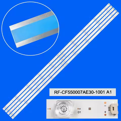 LED Backlight Strips For TX-55HX700B TX-55HX710 55UK4B63DB D55U660X5CW RF-CF550007AE30-1001 A1 RF-CF