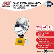 HELLA Comet 500 Driving Lamp Auxiliary Light with Clear Lens - 1F4 005 750 411