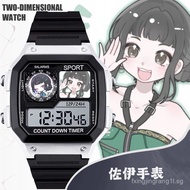 KPop Demon Hunters Student Trendy Intelligent Sports Night Light Anti Fall Electronic Watch For Men 