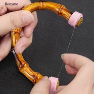 Ronyme Wooden Mini Guzheng Finger Trainer Compact Six String Practice Exerciser Portable Zither Acce