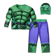 hulk costume muscle for kids 2-8yrs