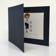 Photo card, Card frame, Paper frame, size: 4R, 5R, 6R ,8R and S8R Black texture card frame, flip ope