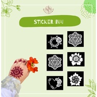 Sticker Corak Inai / Henna Stencil / Sticker Inai / Henna Sticker Pengantin Design Terkini