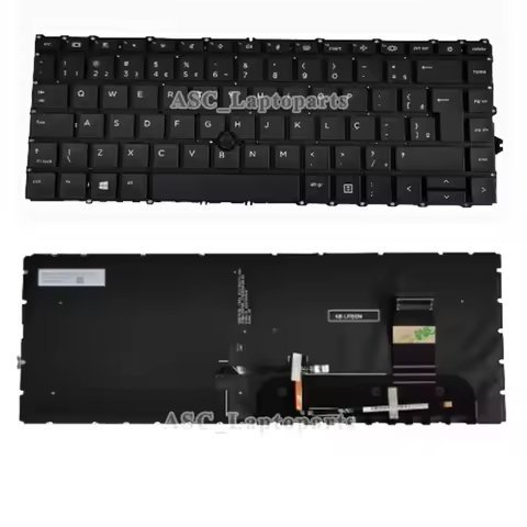 New Brazil Portuguese Keyboard for HP ELITEBOOK 745 G7 745 G8 840 G7 840 G8 845 G7 845 G8 BACKLIT, P