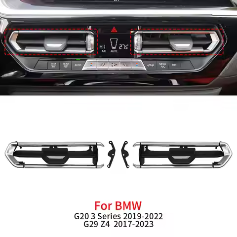 Car Middle AC Vent Grille Air Conditioning Outlet Knob Repair Replacment For BMW G20 G26 G29 Z4 3 4 