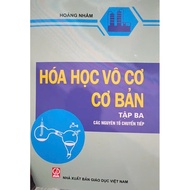 Book - Basic Inorganic Chemistry Volume 3 (Communion Elements)