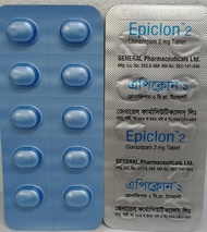 EPICLON 2 MG (CLONE- ZE- PAM 2 MG) 1 PAPAN 10 TABLETS 5 PAPAN 50 TABLETS 10 PAPAN 100 TABLETS