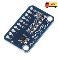 YANE Analog To Digital Module, 16Bit ADS1115 ADS1115 Development Board, Low Power I2C Interface 4 In