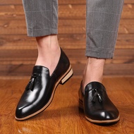 รองเท้าหนังเสื้อผู้ชายสำหรับสุภาพบุรุษ,รองเท้าอ็อกฟอร์ดเป็นทางการรองเท้างานแต่งงานสไตล์อังกฤษผู้ชายรองเท้าส้นเตี้ย