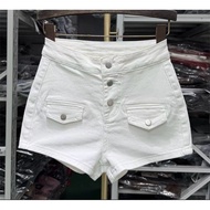 (CODE: Q3NUT) JEAN SHORTS 3 NUT