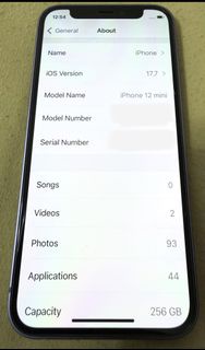 iPhone 12 mini - 256GB - Purple