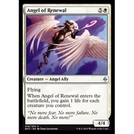 MTG : Angel of Renewal - BFZ Played - UC MTG White Angel Ally