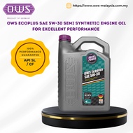OWS Germany SAE 5W-30 Ecoplus Synthetic Engine Oil