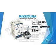 <MIKROUNA> D3S 6000K Xenon HID Headlight Lamp Bulb 35W